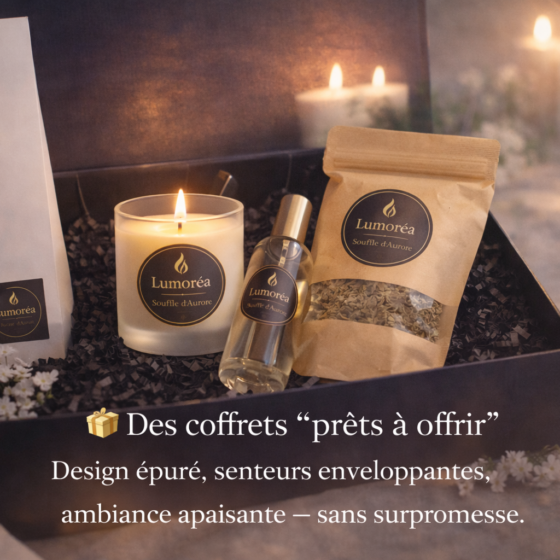 Coffret Bien-Être Lumoréa - rituel Détente